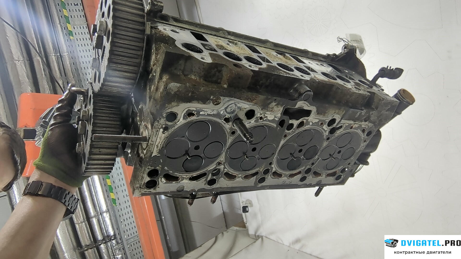 Головка блока цилиндров (ГБЦ) Mitsubishi Outlander XL 2006 - 2012 BSY 2 л., Дизель, Турбо, артикул 8953350