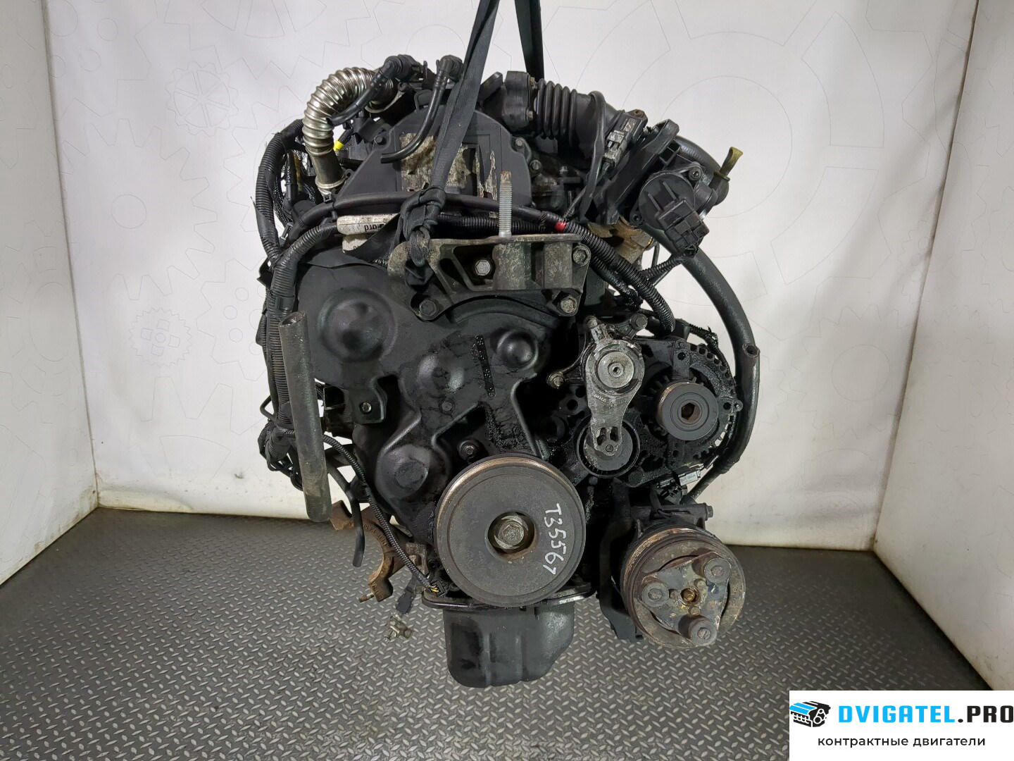 Двигатель Ford Focus 2 2005 - 2008 HHDA, HHDB 1.6 л., Дизель, TDCI, артикул 8590406