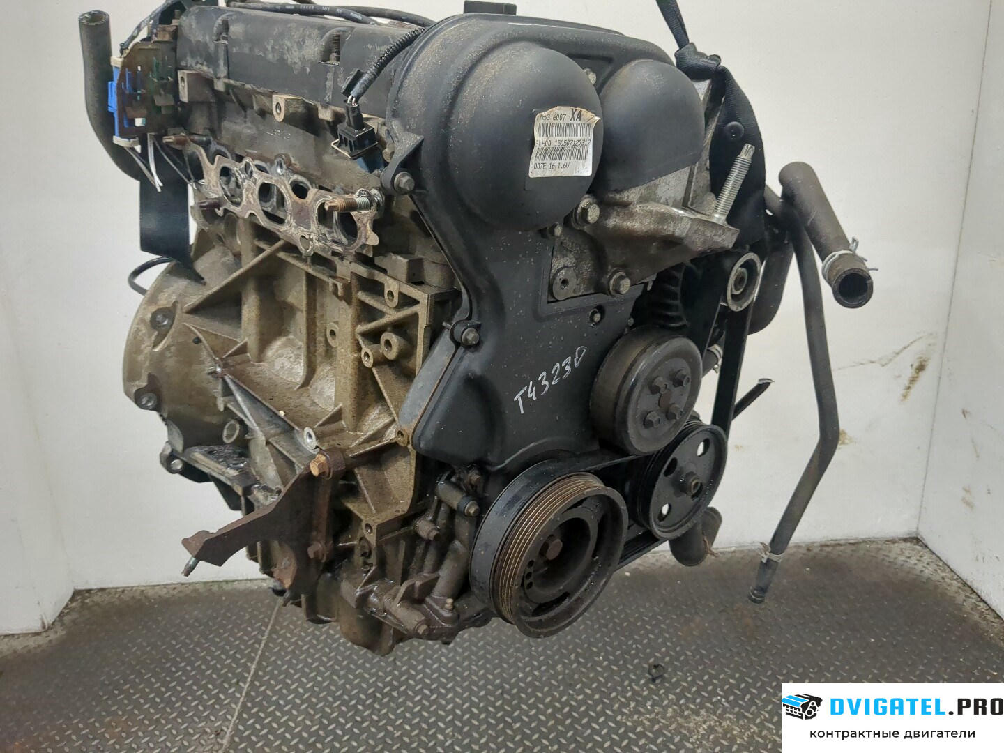 Двигатель Ford Focus 2 2005 - 2008 SHDA 1.6 л., Бензин, HPDC Инжектор, артикул 9234547