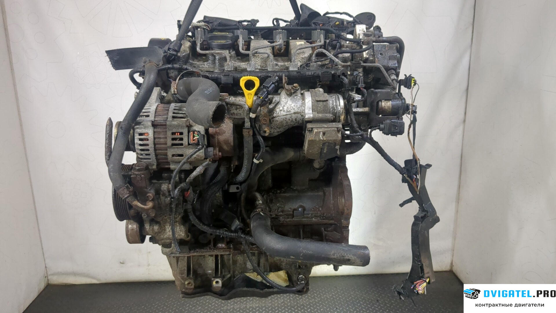 Двигатель Hyundai Santa Fe 2005 - 2012 D4EB 2.2 л., Дизель, CRDi, артикул 9110055