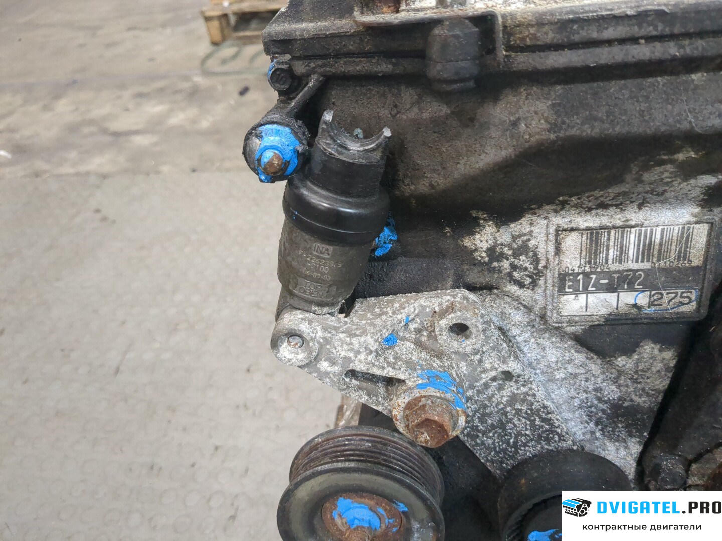Двигатель Toyota Avensis 2 2003 - 2008 1ZZ-FE 1.8 л., Бензин, Инжектор, артикул 8938391