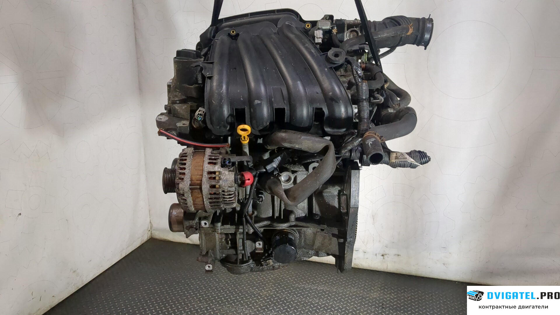 Двигатель Nissan Note E11 2006 - 2013 HR16DE 1.6 л., Бензин, Инжектор, артикул 9272516