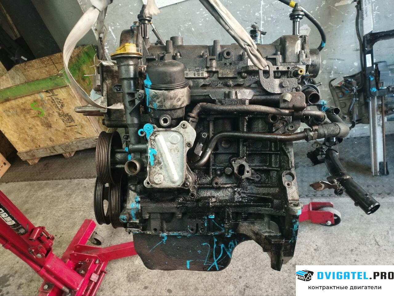Двигатель Fiat Doblo 2005 - 2010 199 A 2.000 1.3 л., Дизель, JTD, артикул 8780292